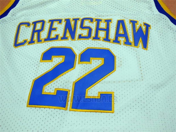 Camiseta Crenshaw Quincy McCall #22 Blanco